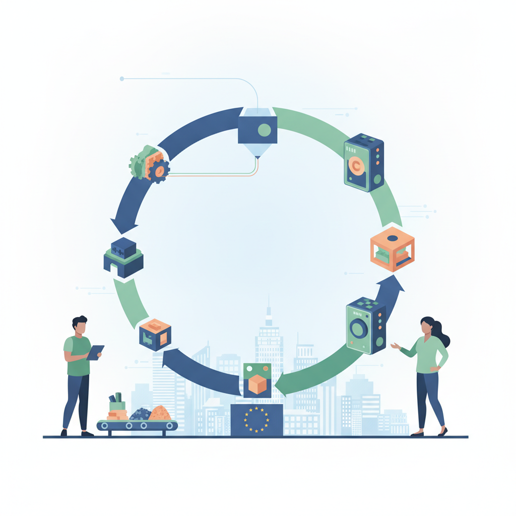 EU Circular Economy Initiatives Boost 3D Printing's Role