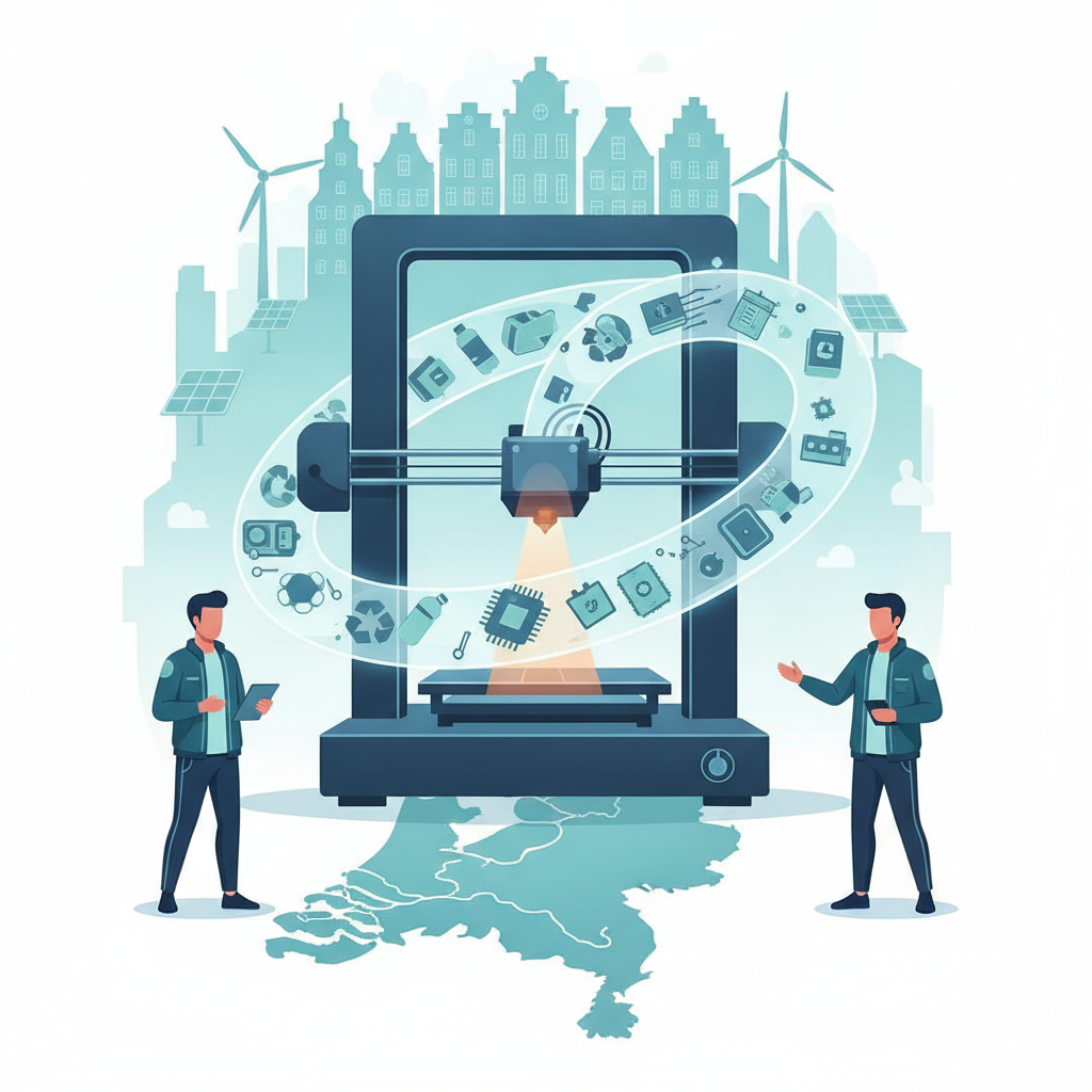 NL Boosts Circular Economy, 3D Printing Key