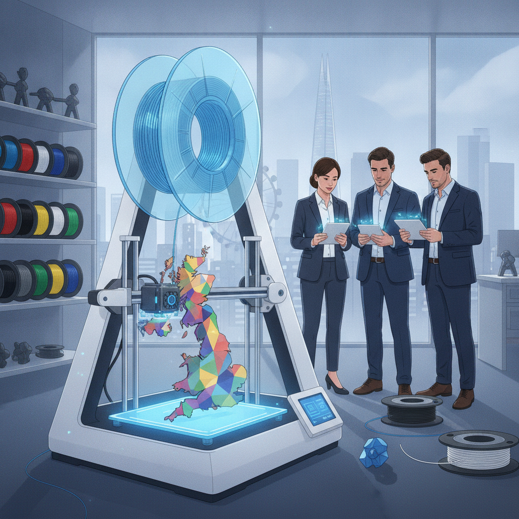 Discover Your Ideal Plastic Filament for 3D Printing in the UK