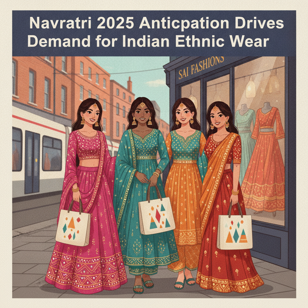 Navratri 2025 Anticipation Drives Demand for Indian Ethnic Wear