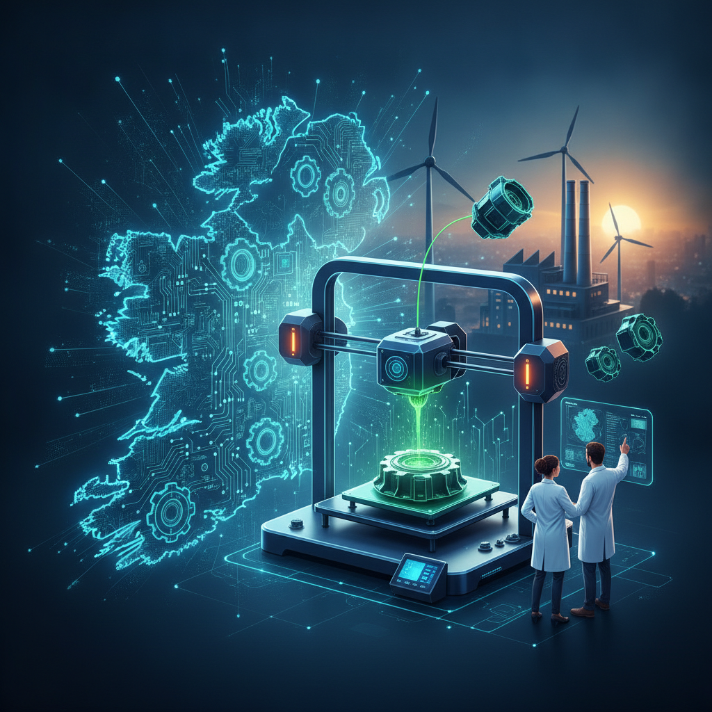 Ireland's Innovation Funds Drive Manufacturing with 3D Printing