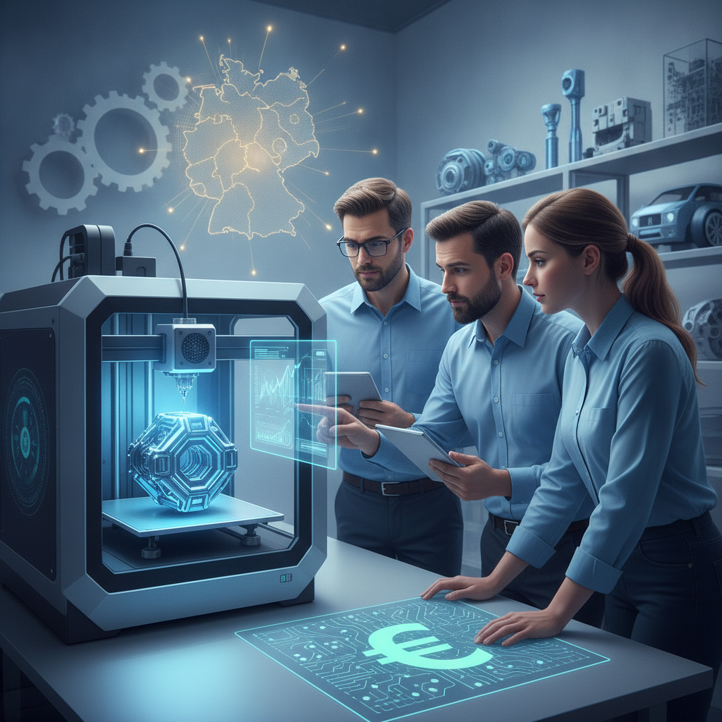 German SMEs Drive 3D Printing Innovation with Existing Funding