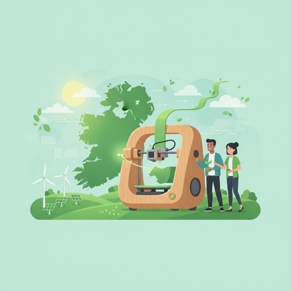 Ireland's Green Shift: How Local 3D Printing Embraces Sustainable Filaments