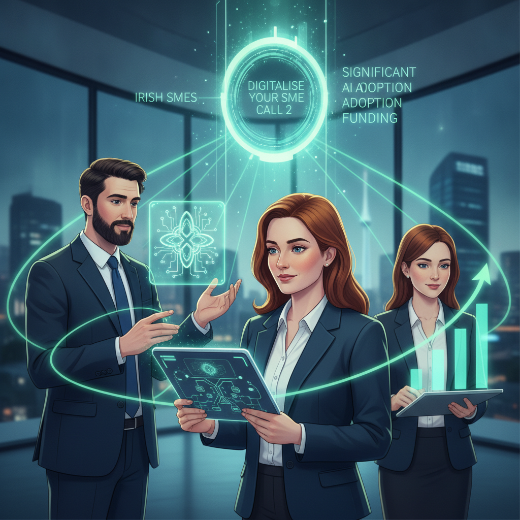 Irish SMEs Unlock Significant AI Adoption Funding with Digitalise Your SME Call 2