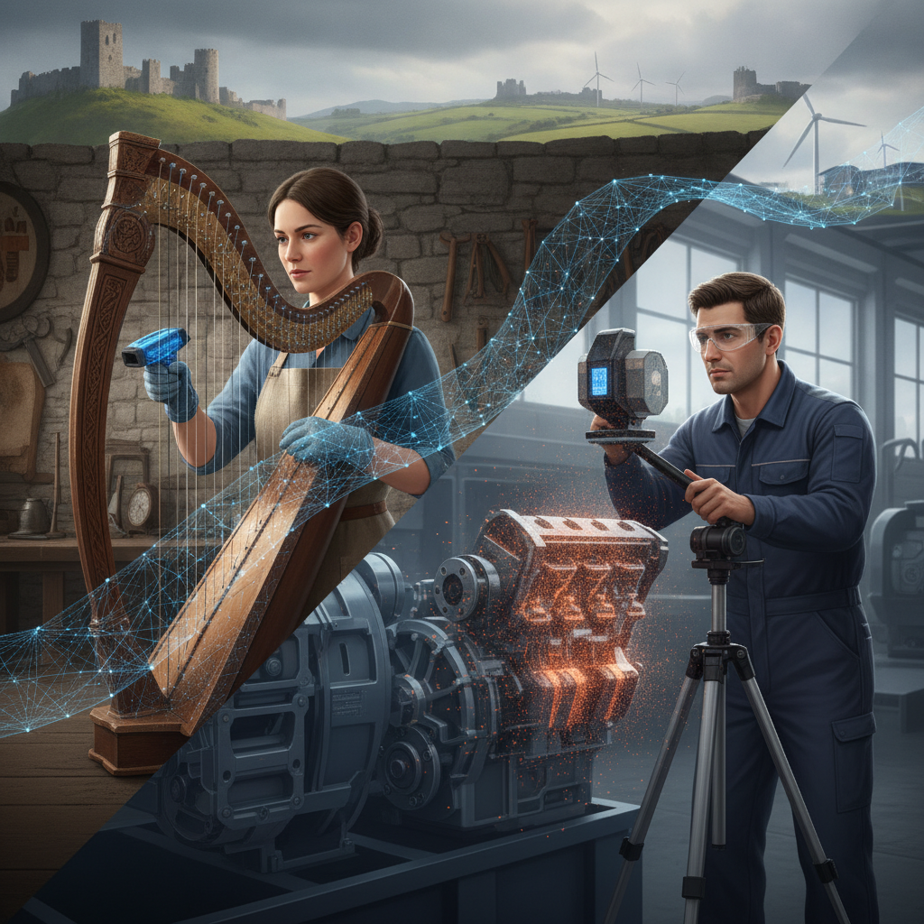 3D Scanning in Ireland: Antique Restoration to Engineering