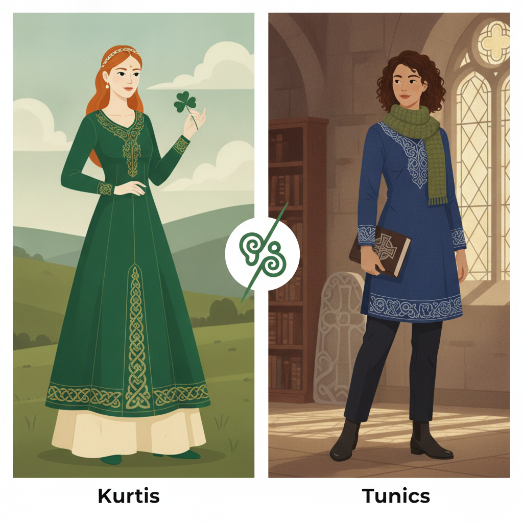 Kurtis vs. Tunics: Decoding Ethnic Wear for Irish Style