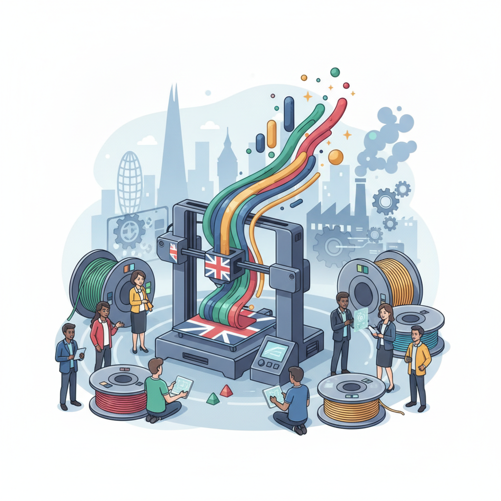 UK Additive Manufacturing Thrives as New Filaments Emerge