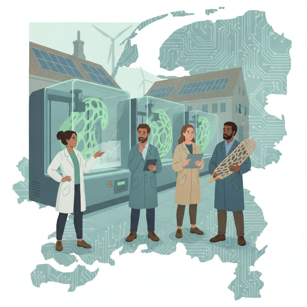 Sustainable 3D Printing Gains Traction, Influencing Dutch Market