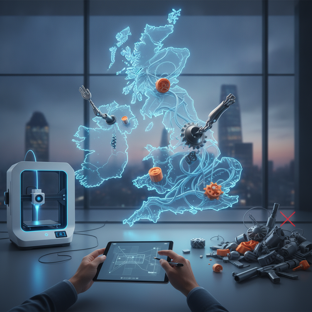 UK 3D Printing Sees Growth Amidst Misuse Challenges