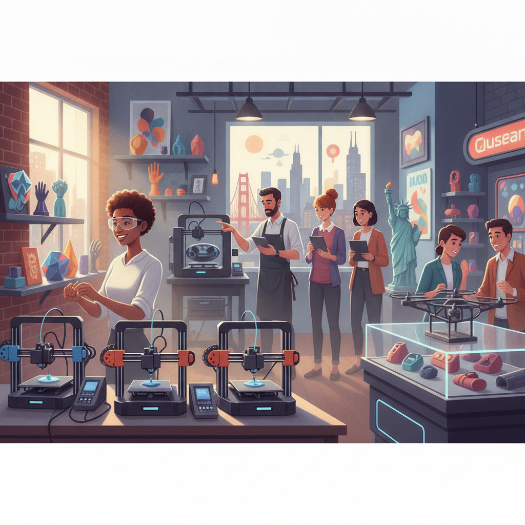 Local 3D Printing Scene Buzzes Across U.S.