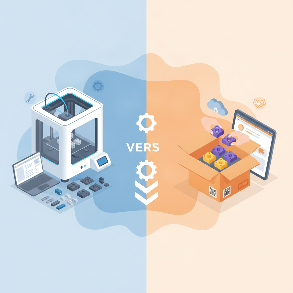 Buy 3D Printer vs. Service for Small Series in Germany