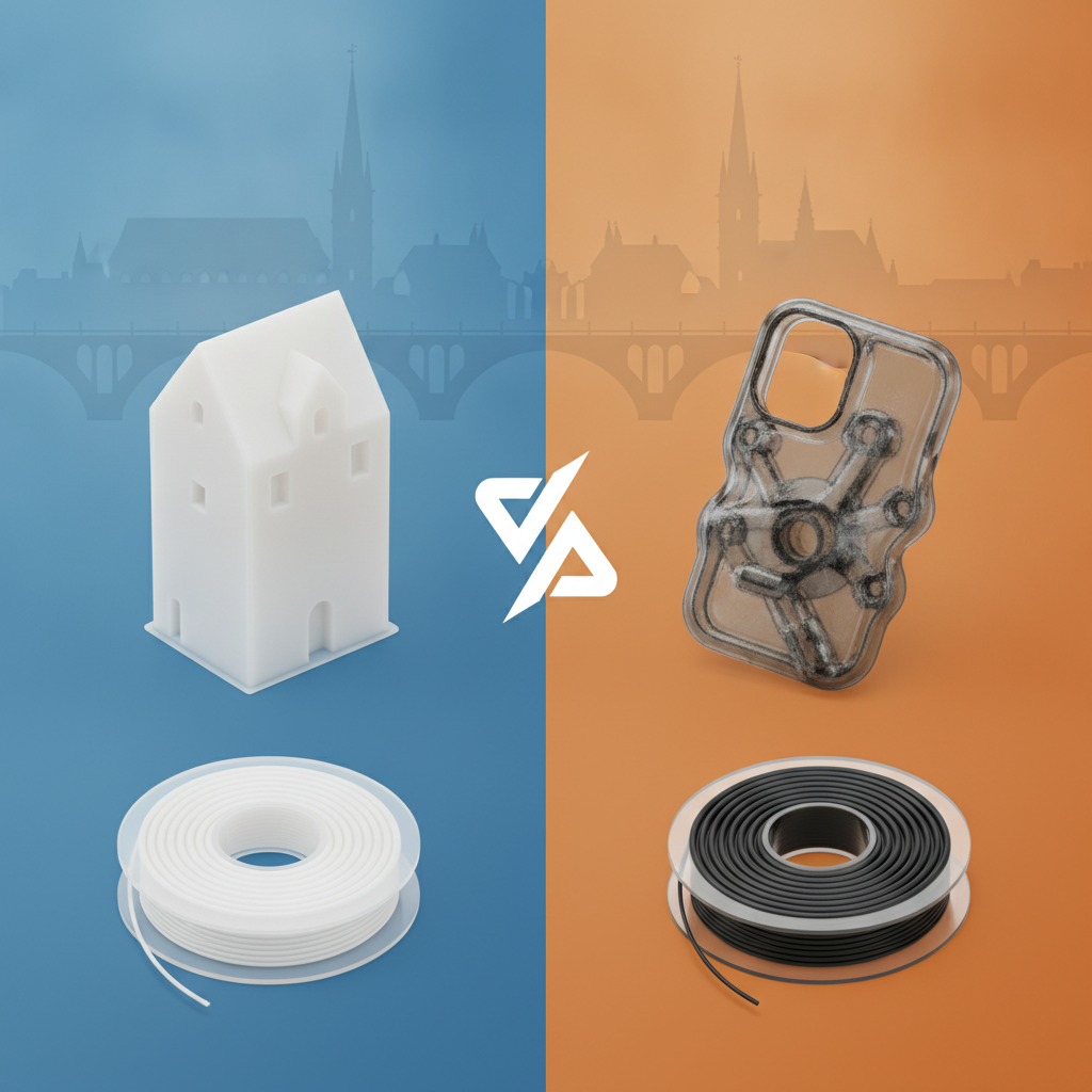 PLA vs PETG: Choosing Your 3D Printing Filament in Luxembourg