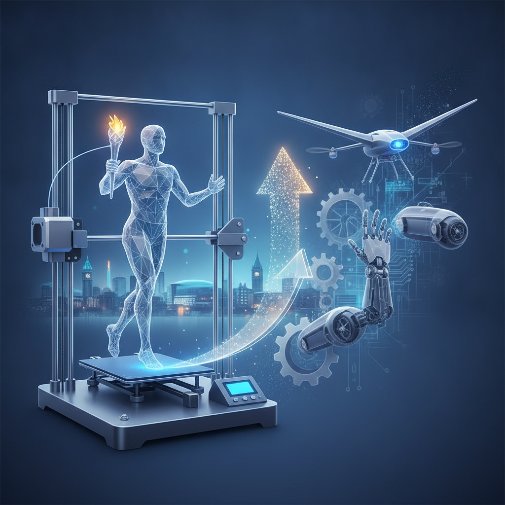 UK 3D Printing Powers Commonwealth Games, Industrial Growth