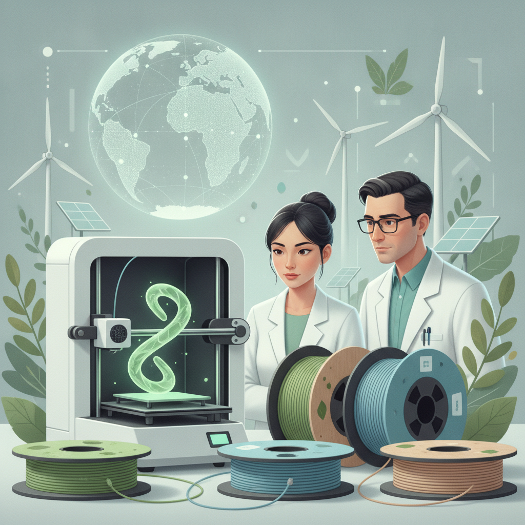 Eco-Friendly 3D Printer Filament Innovations Emerge Globally