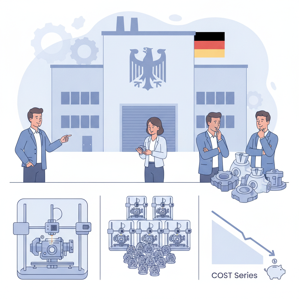 3D Printing for German Mittelstand: Prototypes, Small Series & Cost Savings