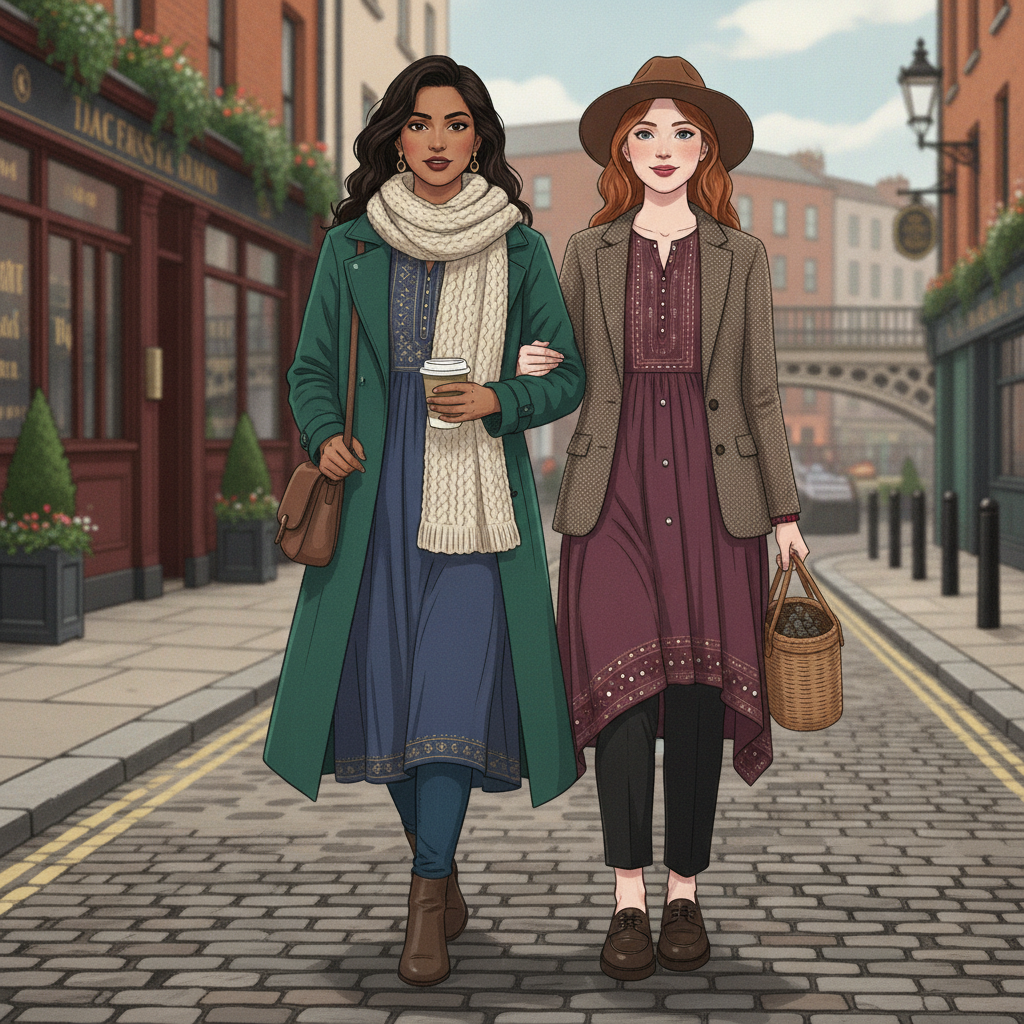 Smart Styling: Make Your Beethnic Kurtis Shine in Your Irish Wardrobe