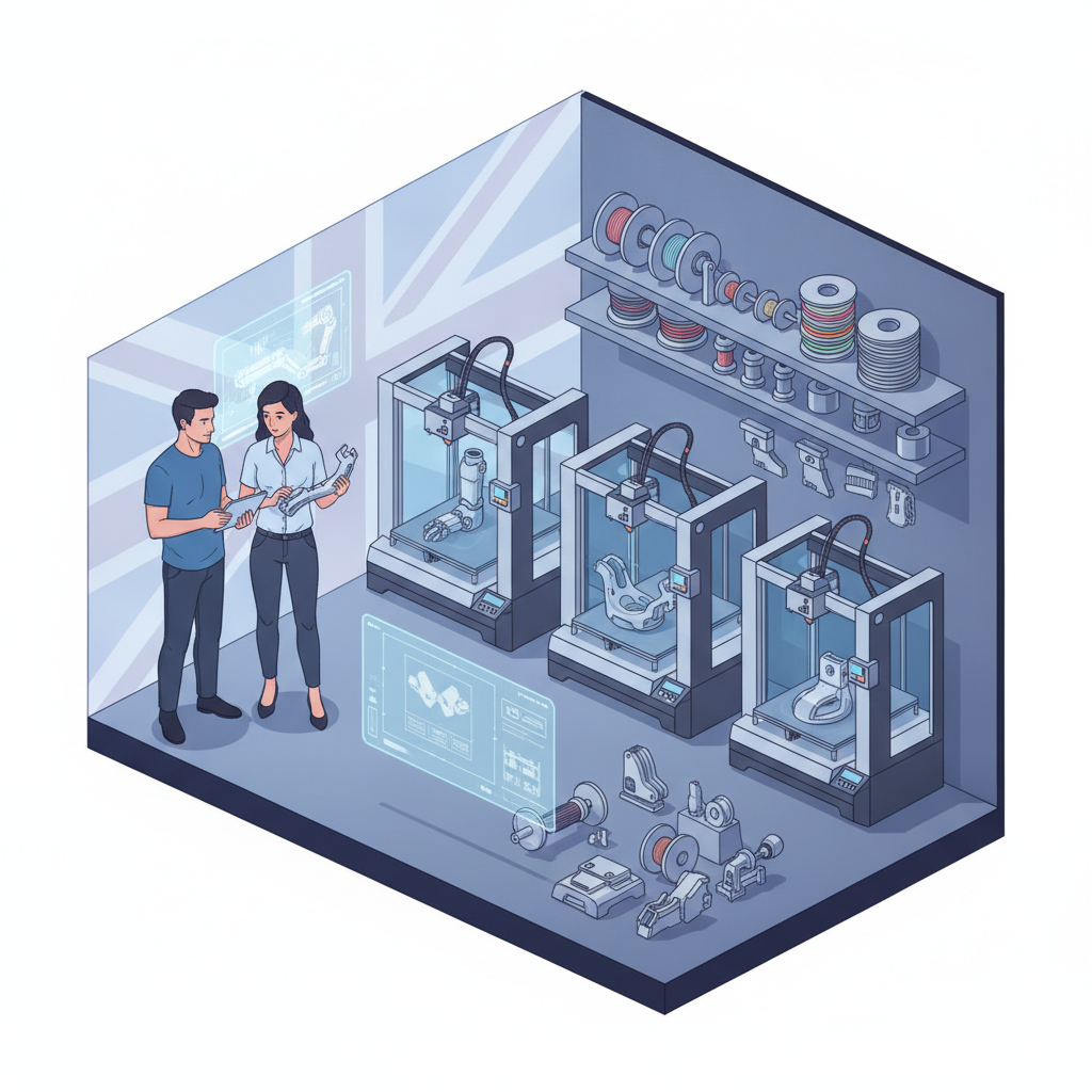 Your Guide to 3D Printing Custom Parts in the UK