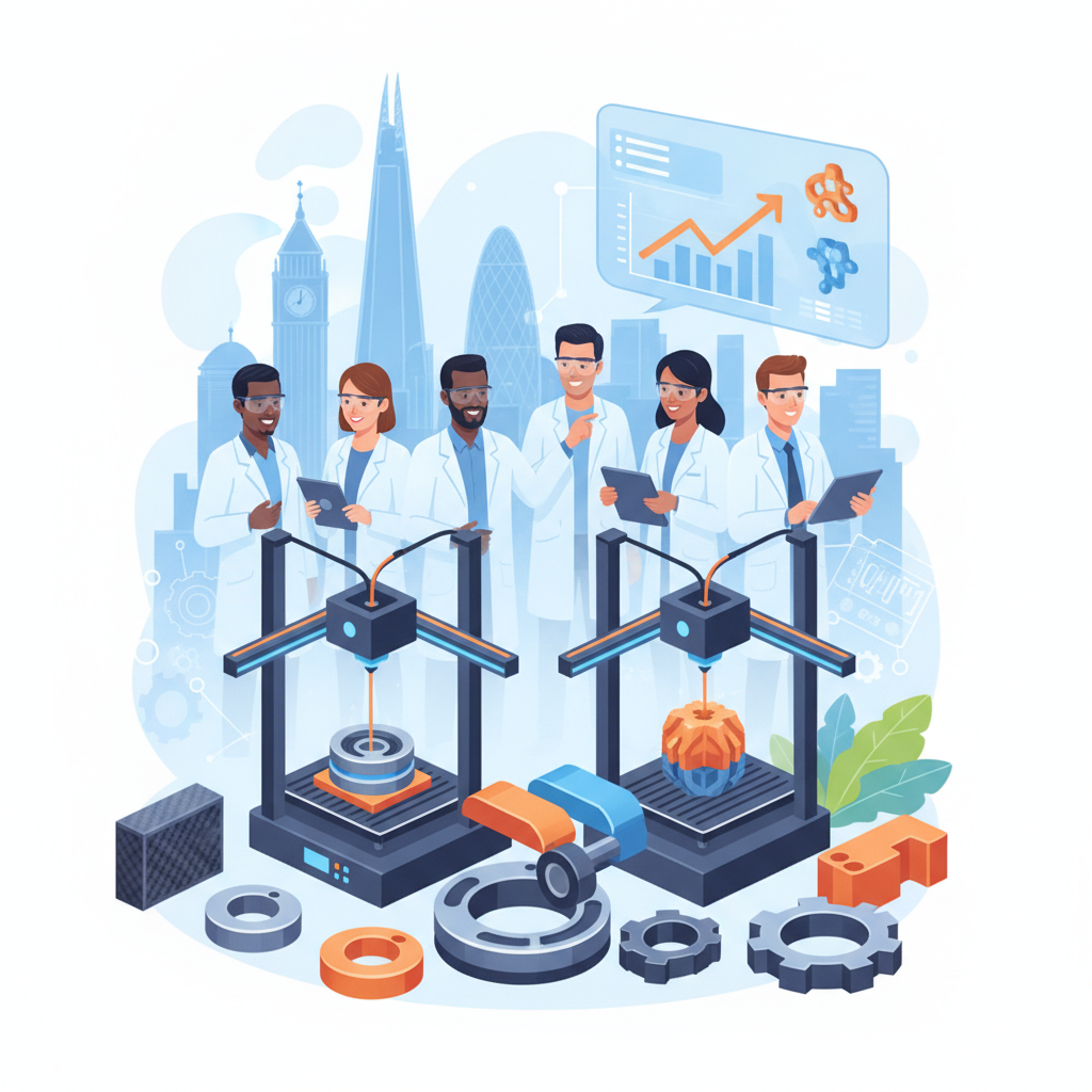 UK 3D Printing Sector Thrives with Job Growth & Innovation