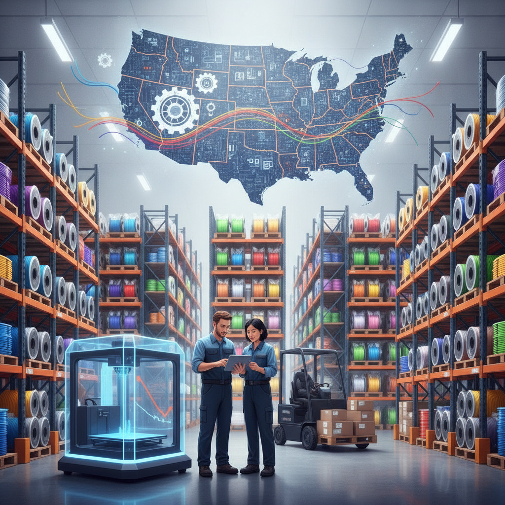 US 3D Printer Filament Market Sees Deep Discounts & Innovation