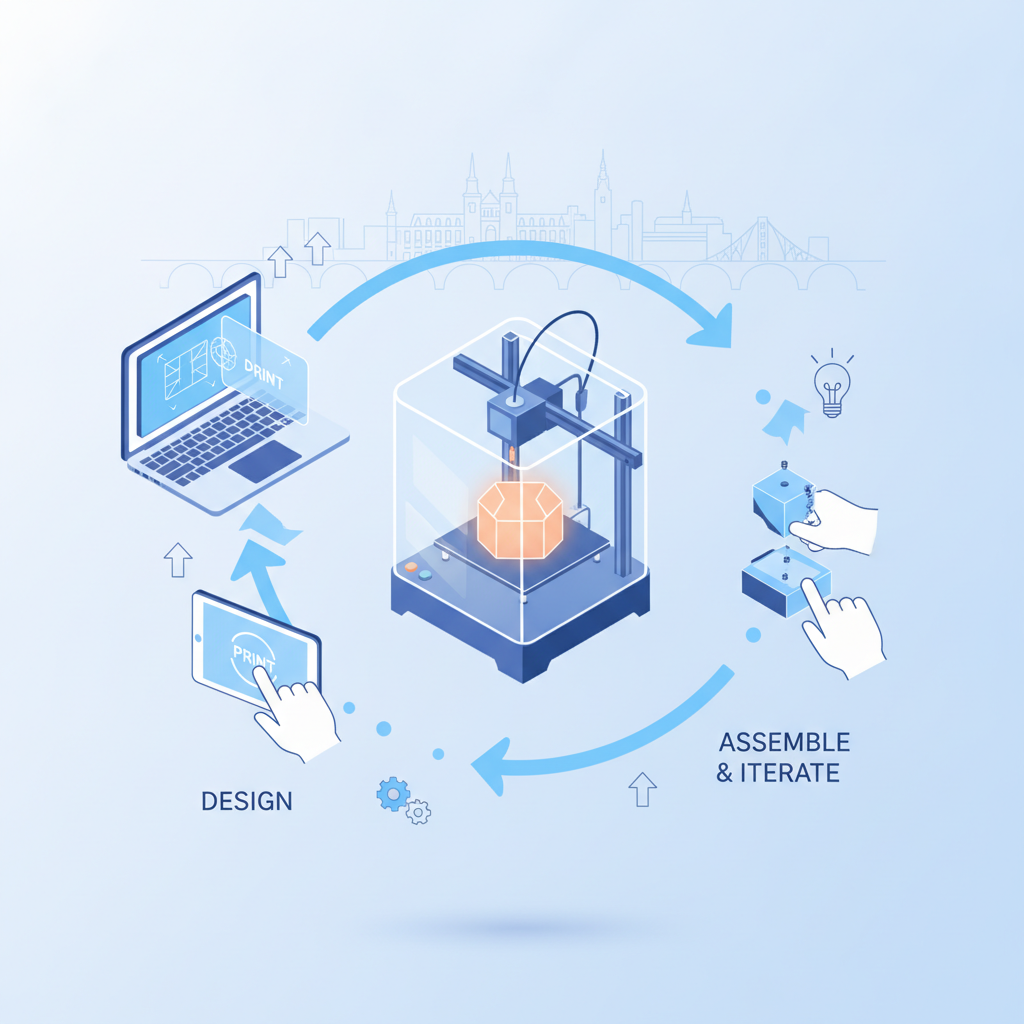 Accélérer le Prototypage pour Startups Luxembourgeoises: Impression 3D