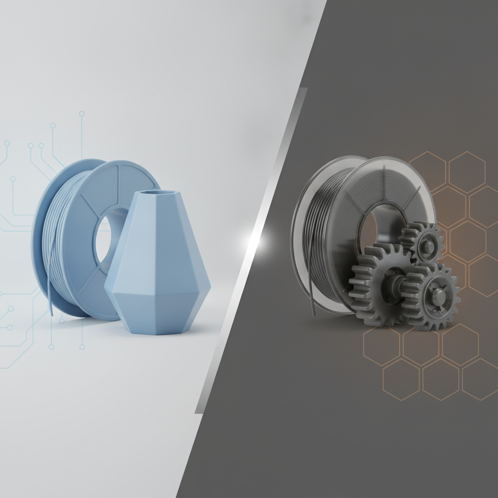 PLA vs PETG Filament UK: Choosing Your 3D Printing Material
