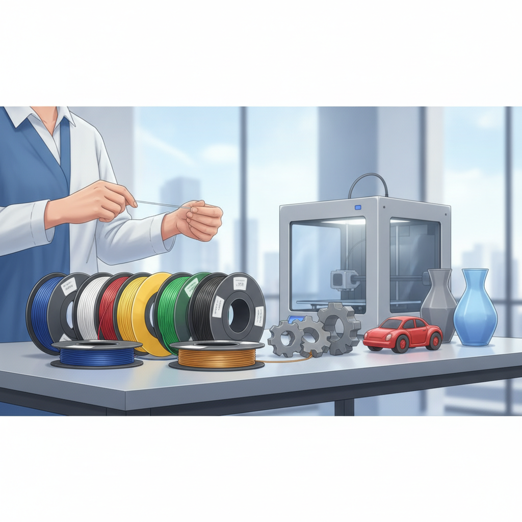 Your Guide to 3D Printing Materials: Choosing the Right Filament
