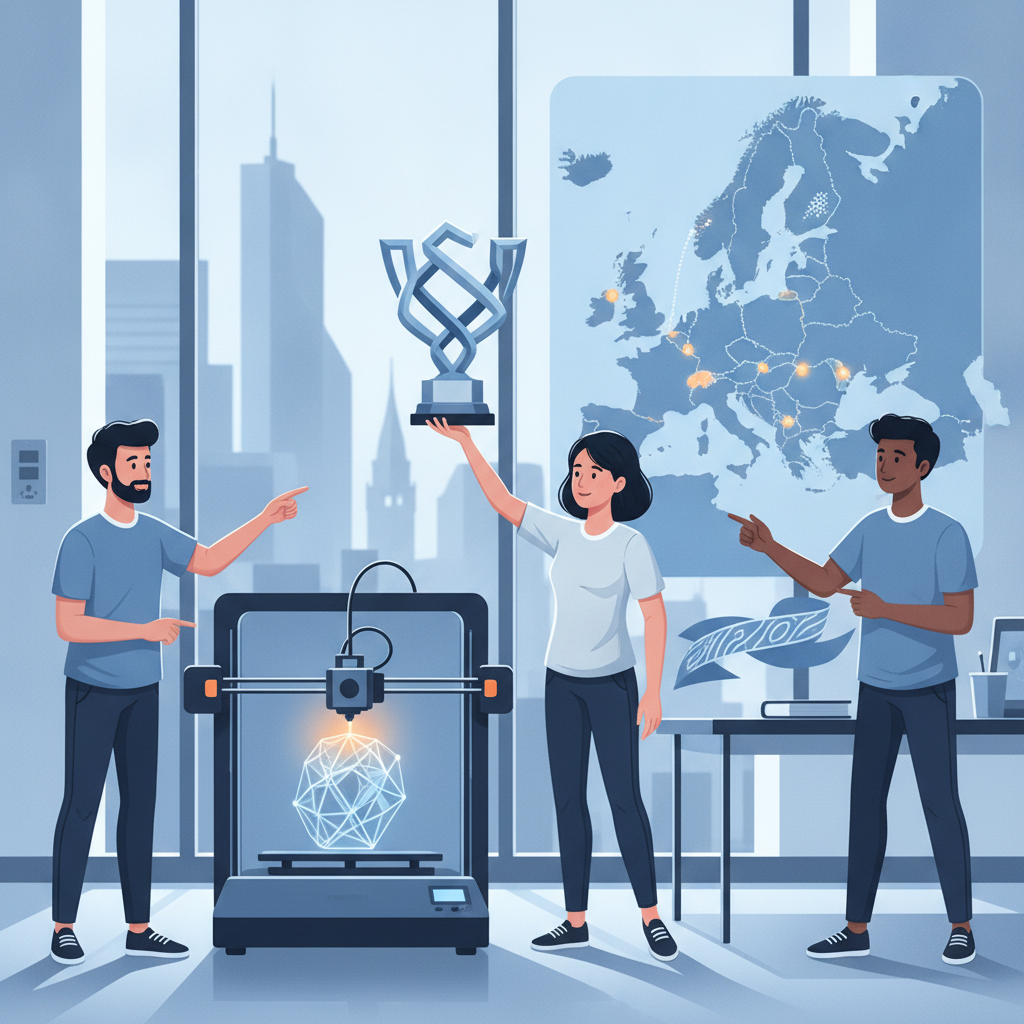 3D Printing Momentum in Europe: Unverified Award News for PrintIn3D.ie