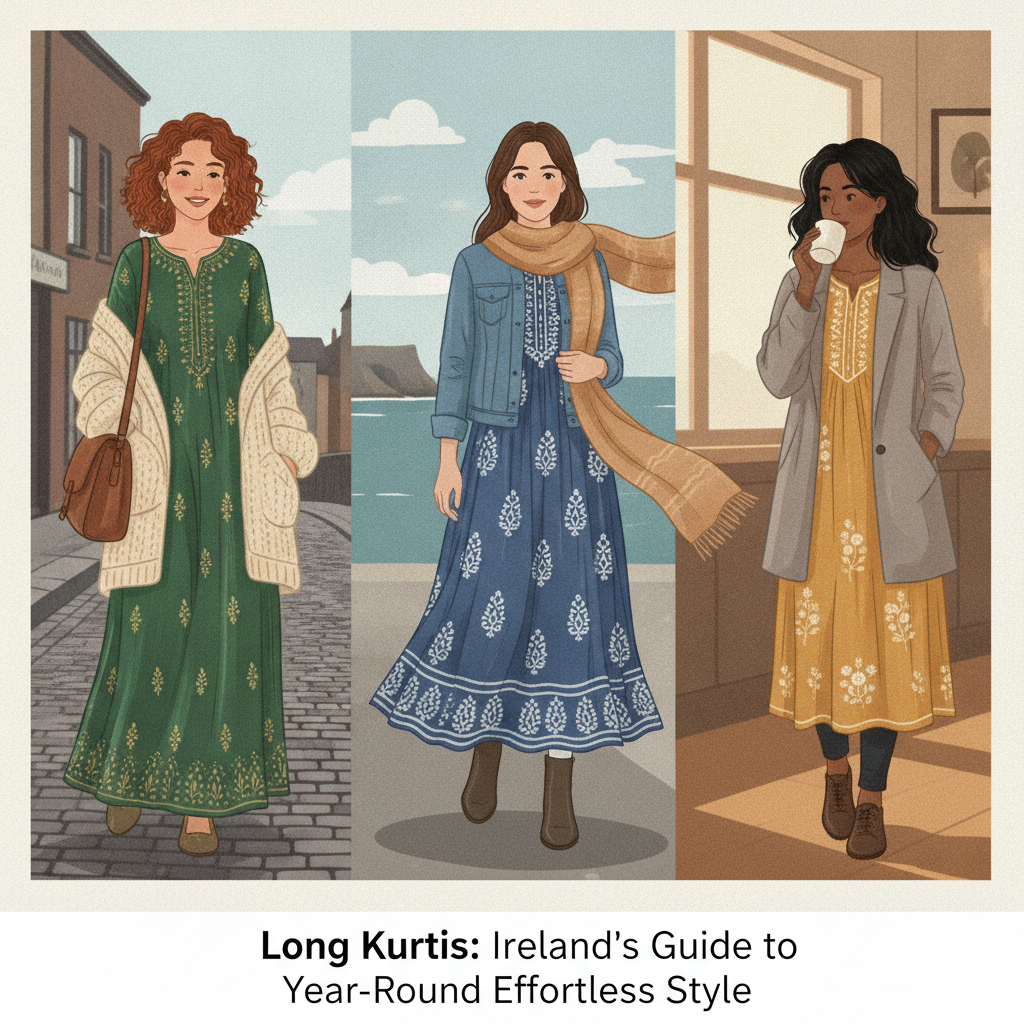 Long Kurtis: Ireland's Guide to Year-Round Effortless Style