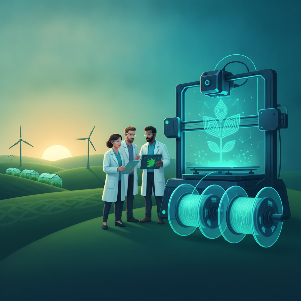 Irish Agri-Tech Thrives, 3D Printer Filaments Poised for Future Impact