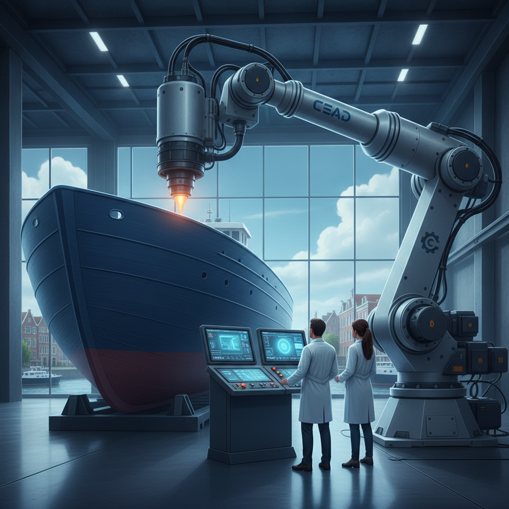 Dutch Company CEAD Drives Large-Format 3D Printing in Marine Sector