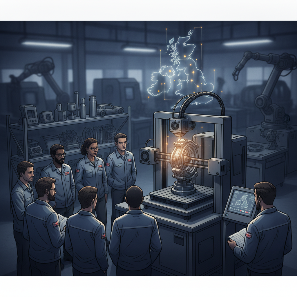 UK Manufacturers Boost Resilience with Local 3D Printing