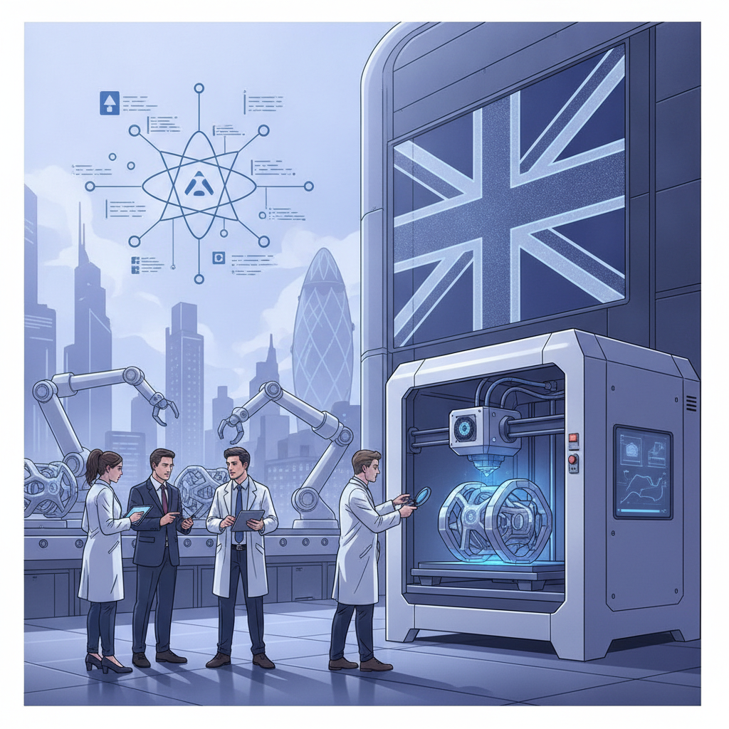 UK Initiatives Boost Advanced Manufacturing, Aiding 3D Printing