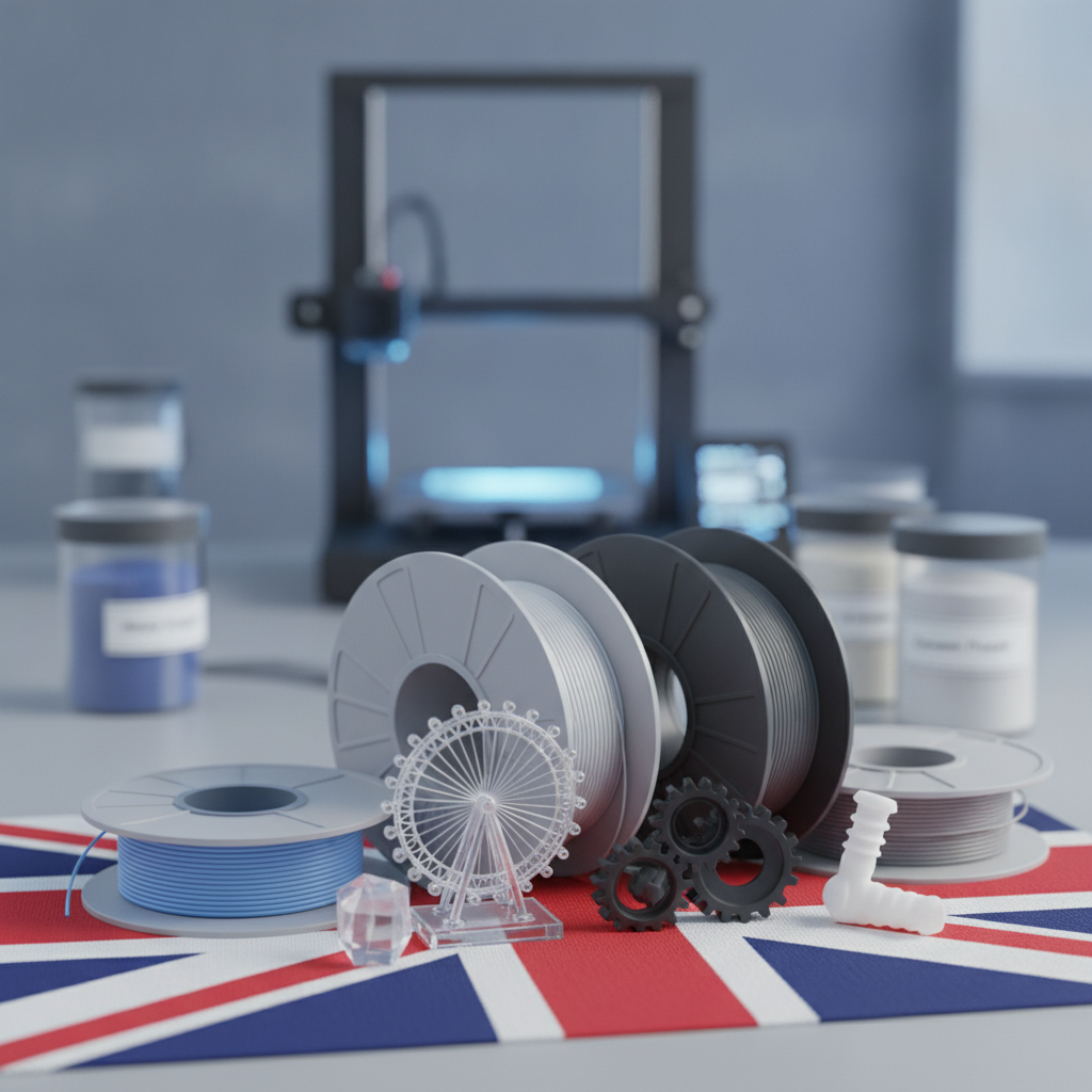 Your Guide to 3D Printing Materials for UK Custom Prints