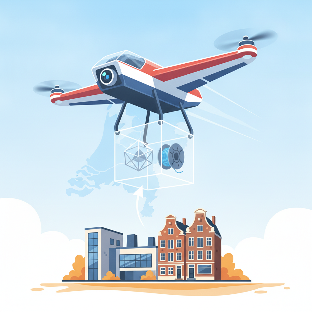 Snelle Levering van 3D-prints en Filamenten in Nederland