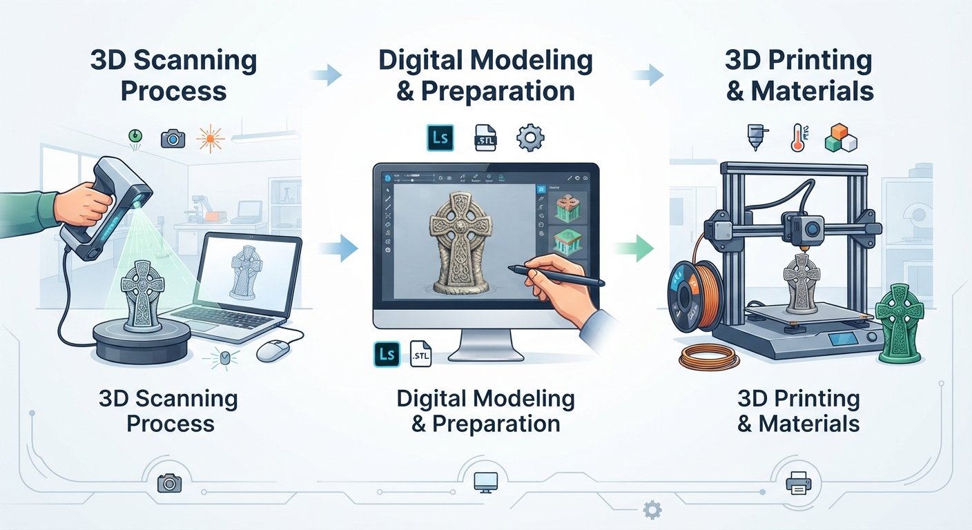 Digitise Objects: Your Guide to 3D Scanning Services in Ireland & 3D Printer Filaments