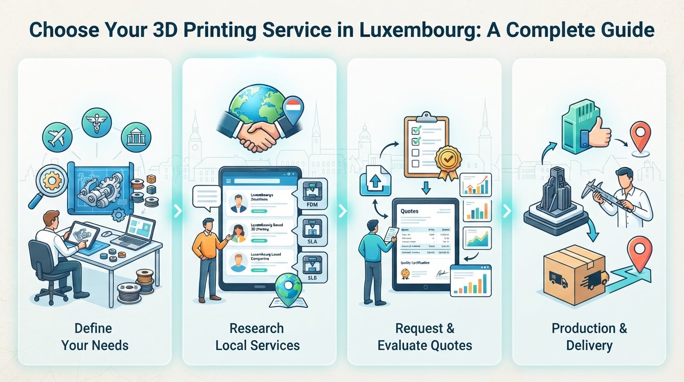 Choose Your 3D Printing Service in Luxembourg: A Complete Guide