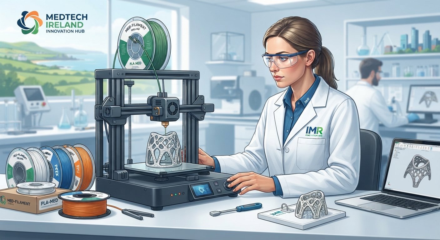 Ireland's MedTech Innovates with 3D Printing & Advanced Filaments