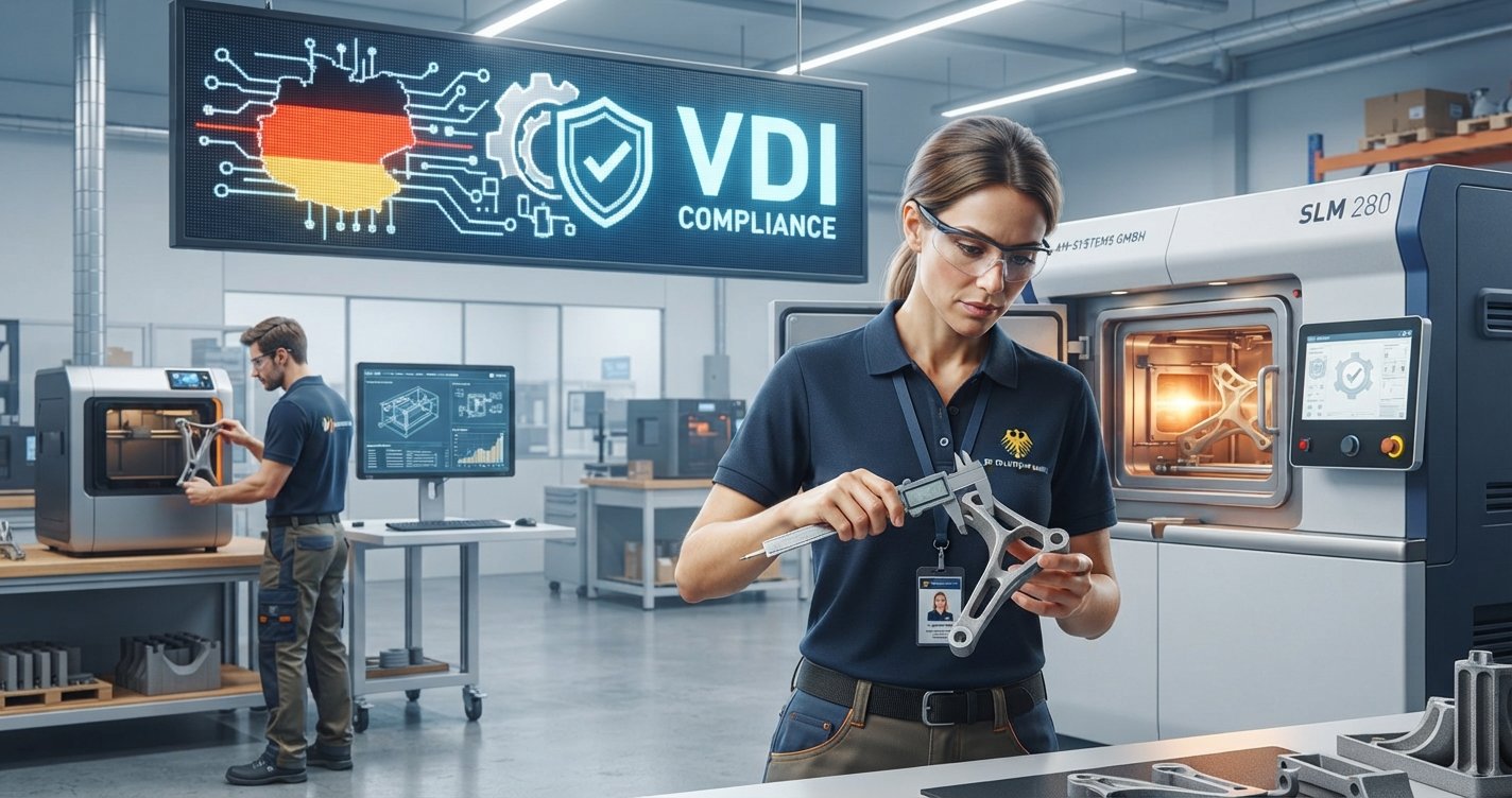 German 3D Printing: VDI Signals & Compliance Focus