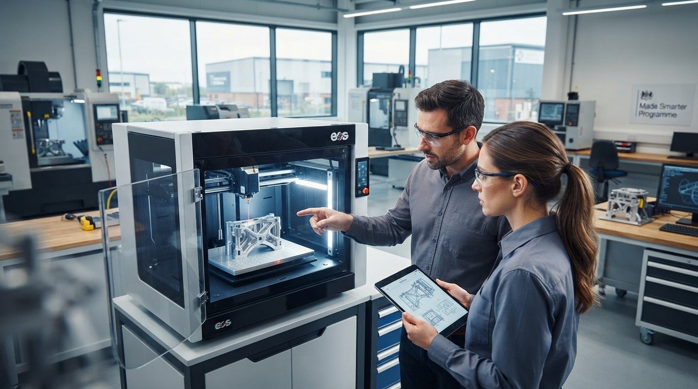 UK Government Backs Advanced Manufacturing: Grants Aid 3D Printing SMEs