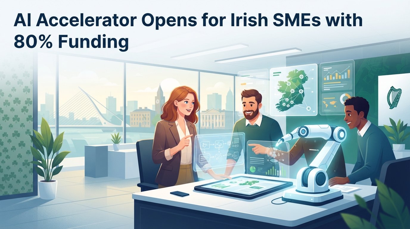 AI Accelerator Opens for Irish SMEs with 80% Funding