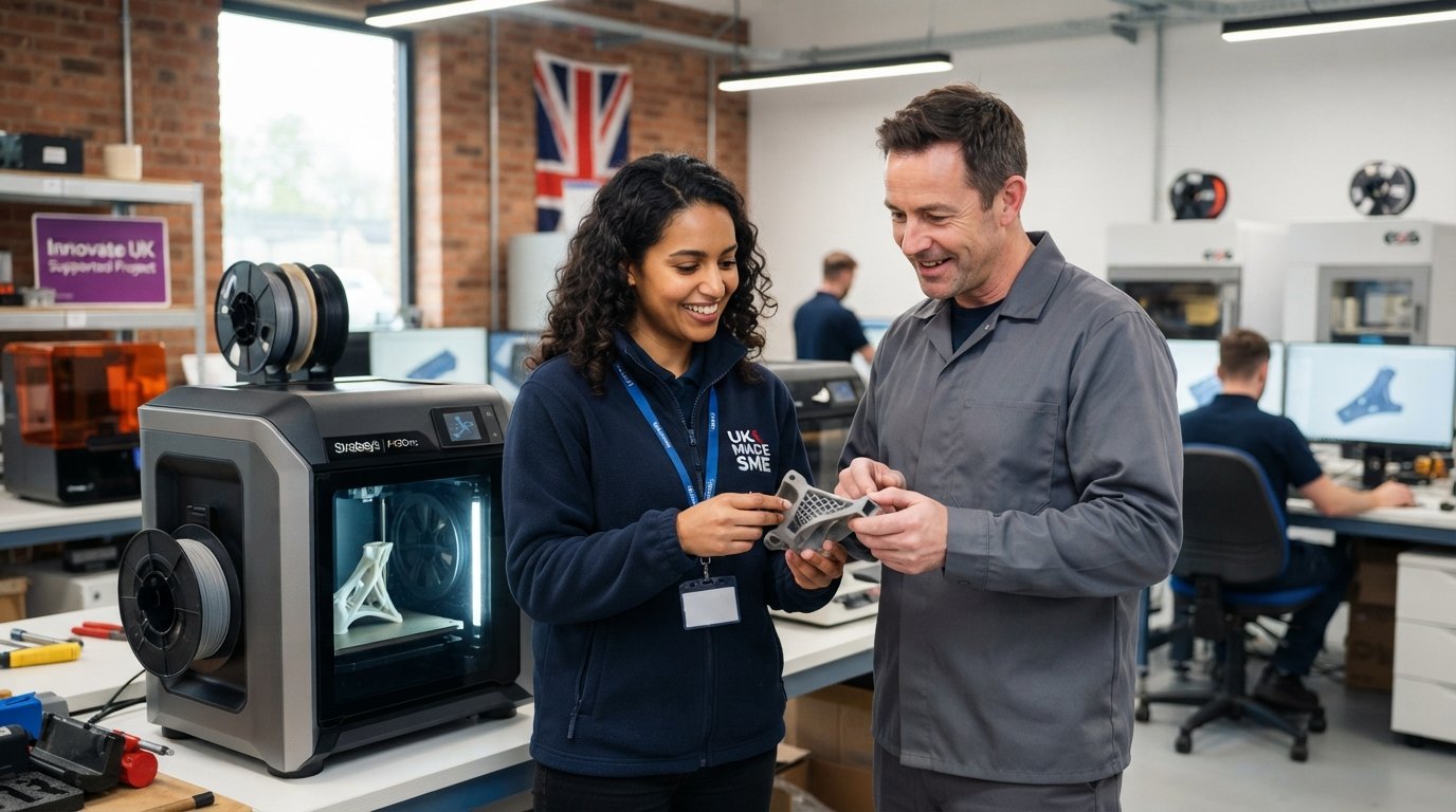 Innovate UK Spurs 3D Printing for British SMEs