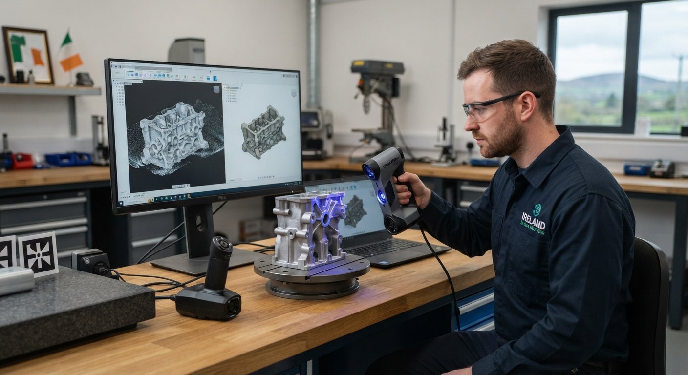 3D Scan to CAD: Transform Physical Parts into Digital Designs in Ireland