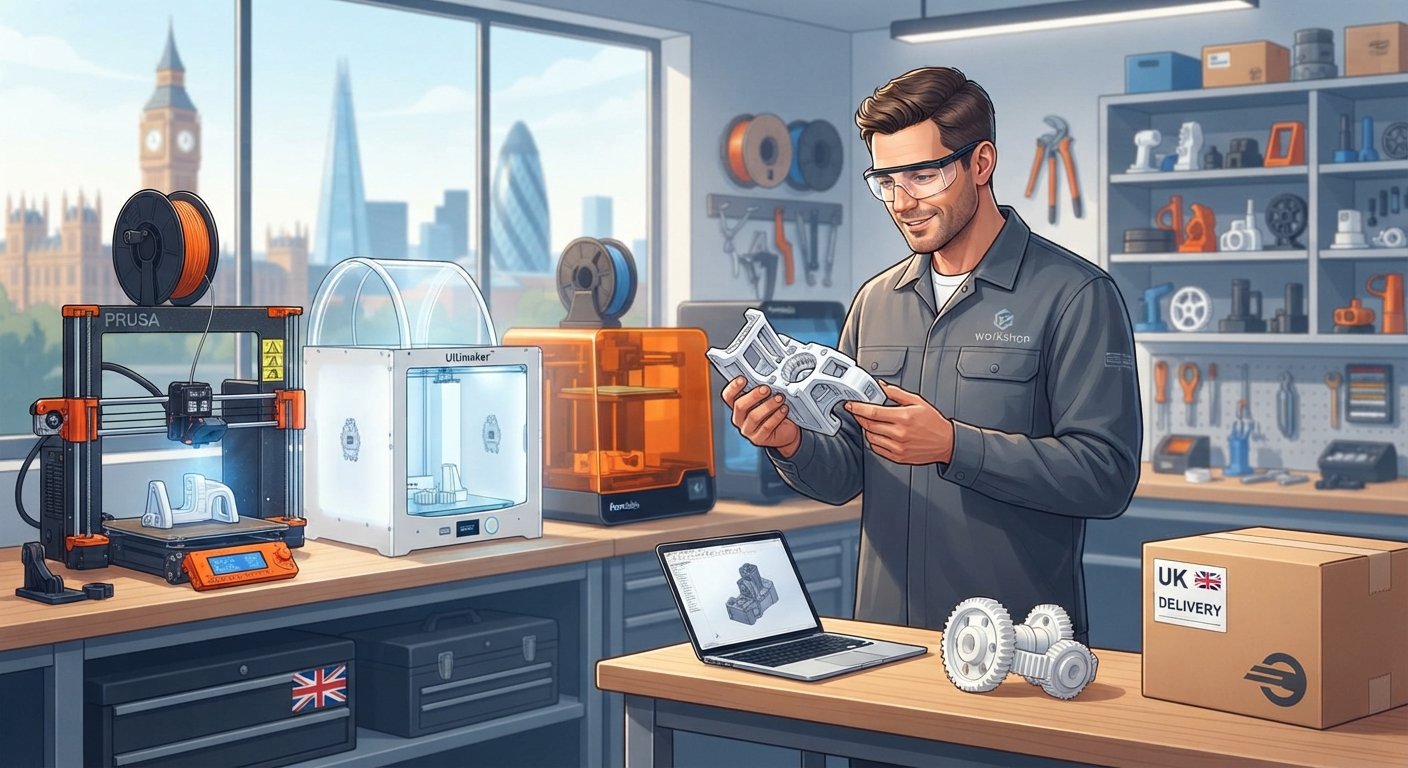 FAQs: Custom 3D Print Delivery Times & Services in the UK