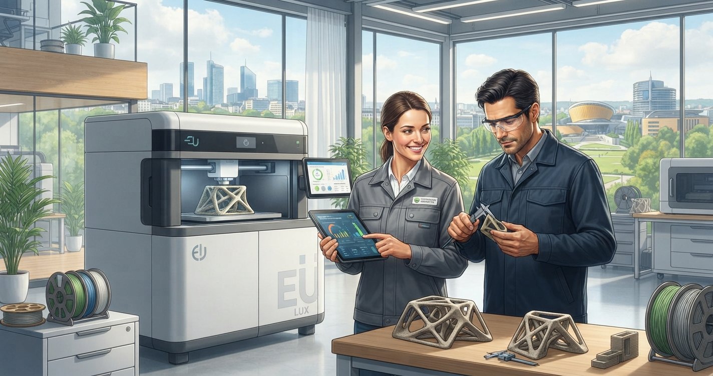 Sustainable 3D Printing Accelerates in EU