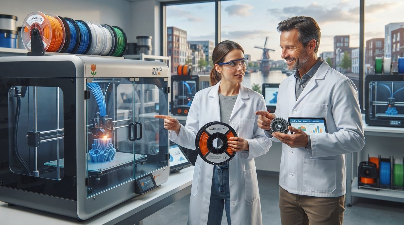 Dutch Subsidies Fuel 3D Printing Innovation, Filament Sector Sees Investment