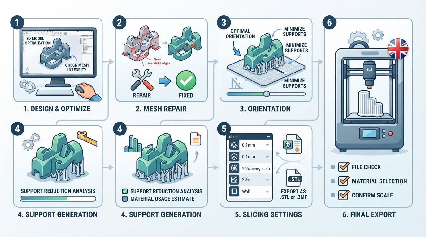 Prepare Your 3D Model for Professional 3D Printing Services in the UK