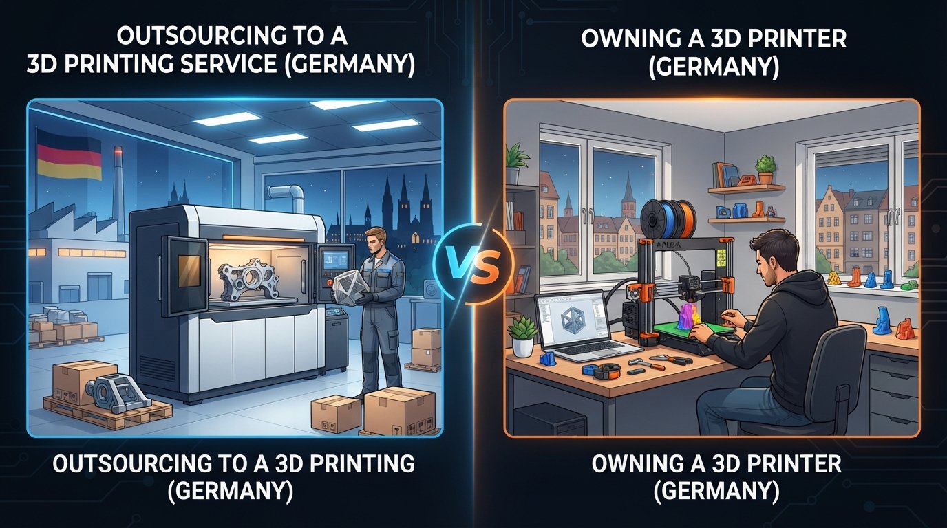 3D Printing Service vs. Owning a 3D Printer in Germany: A Cost-Benefit Analysis