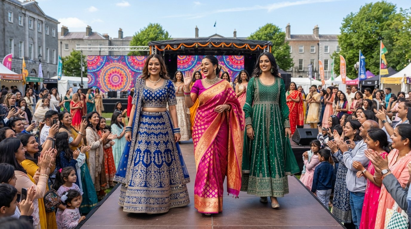 India Day Dublin Celebrates Return with Ethnic Wear Showcase