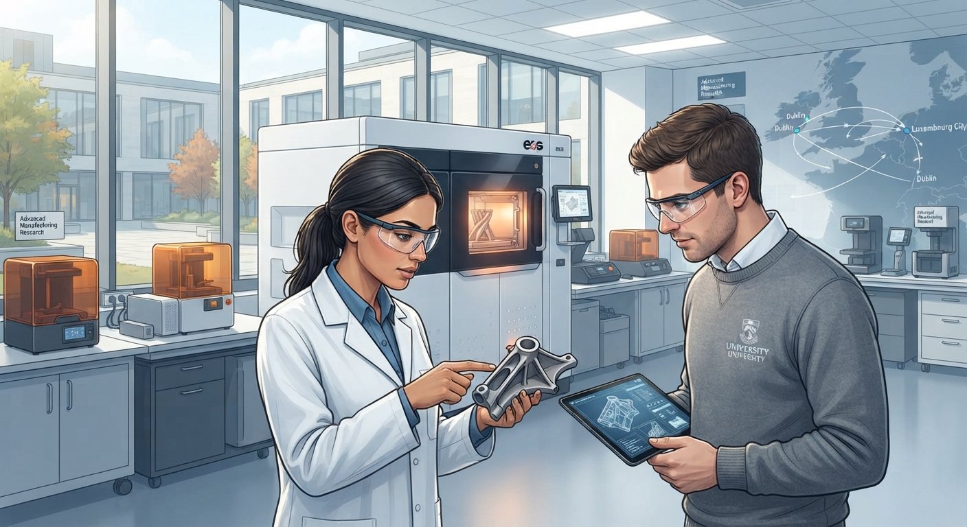 Ireland Boosts Advanced Manufacturing with University 3D Printing Investment