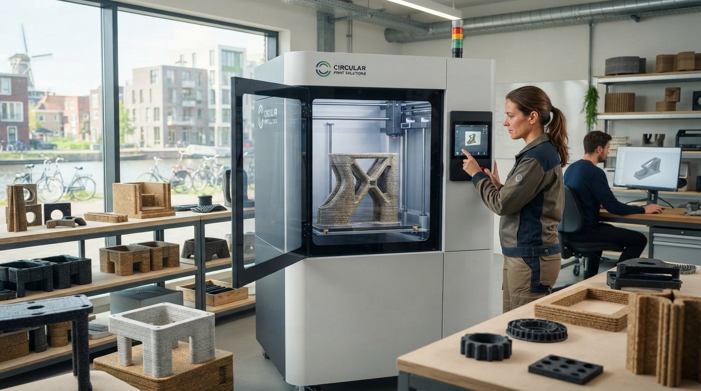 Dutch Circularity Initiatives Embrace 3D Printing Potential